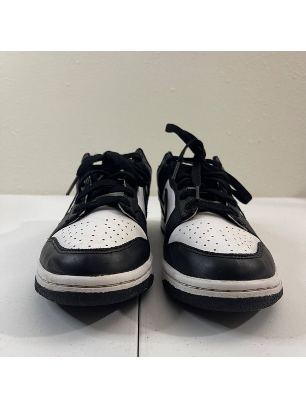 Nike Dunk Low Retro Panda CW1590-100 Men’s Size 7 Black White – No Box - Picture 6 of 11